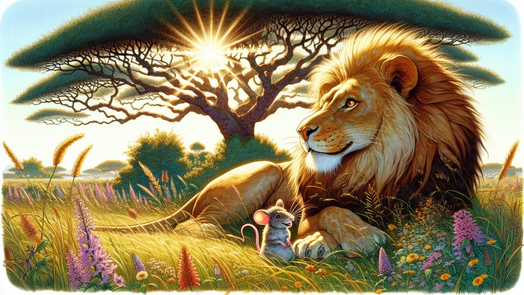 The lion and the mouse