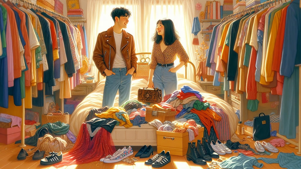 Lesson 05 - [Clothes and Fashion] Cleaning Out the Wardrobe