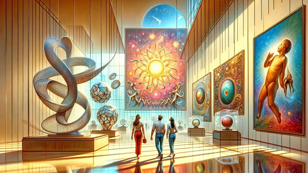 Lesson 04 - [Shapes and Sizes] At the Art Exhibit